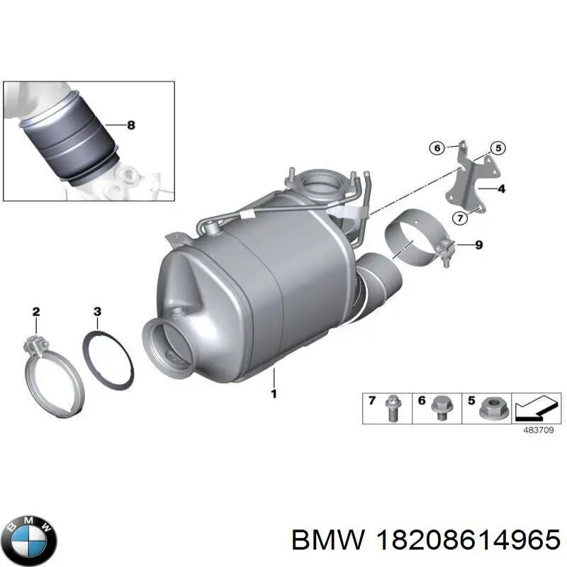 Купити 18208614965 BMW 