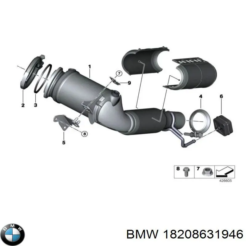 Купити 18208631946 BMW 