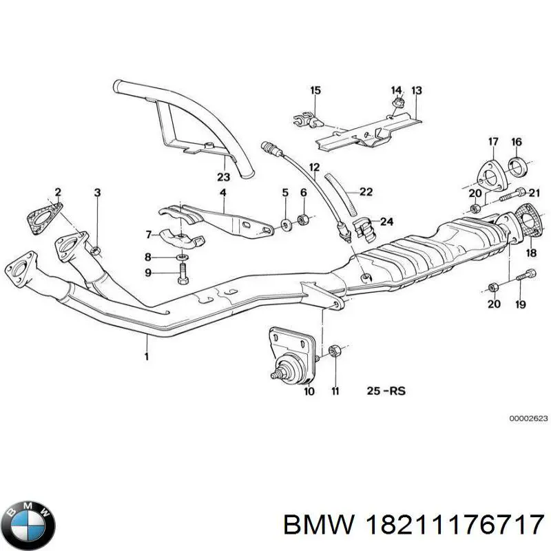  BMW 18211176717 ціна, від 14.34 USD
