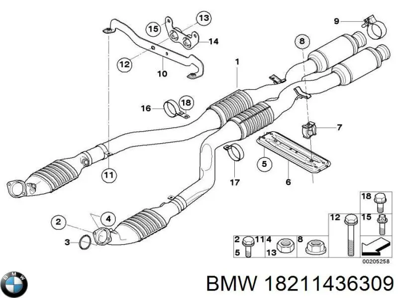 18211436309 BMW 