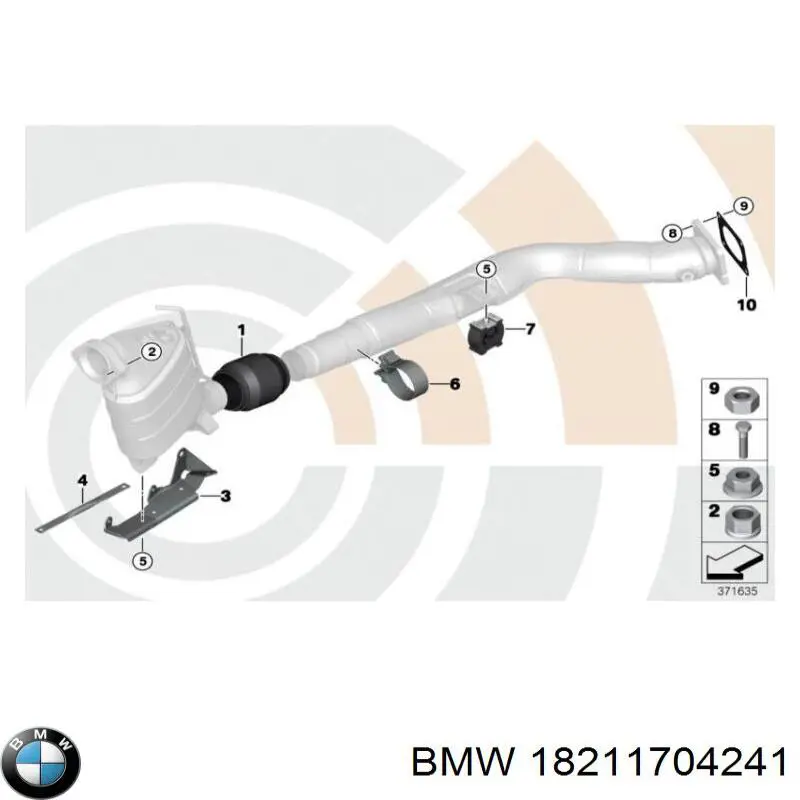  BMW 18211704241 ціна, від 22.00 USD