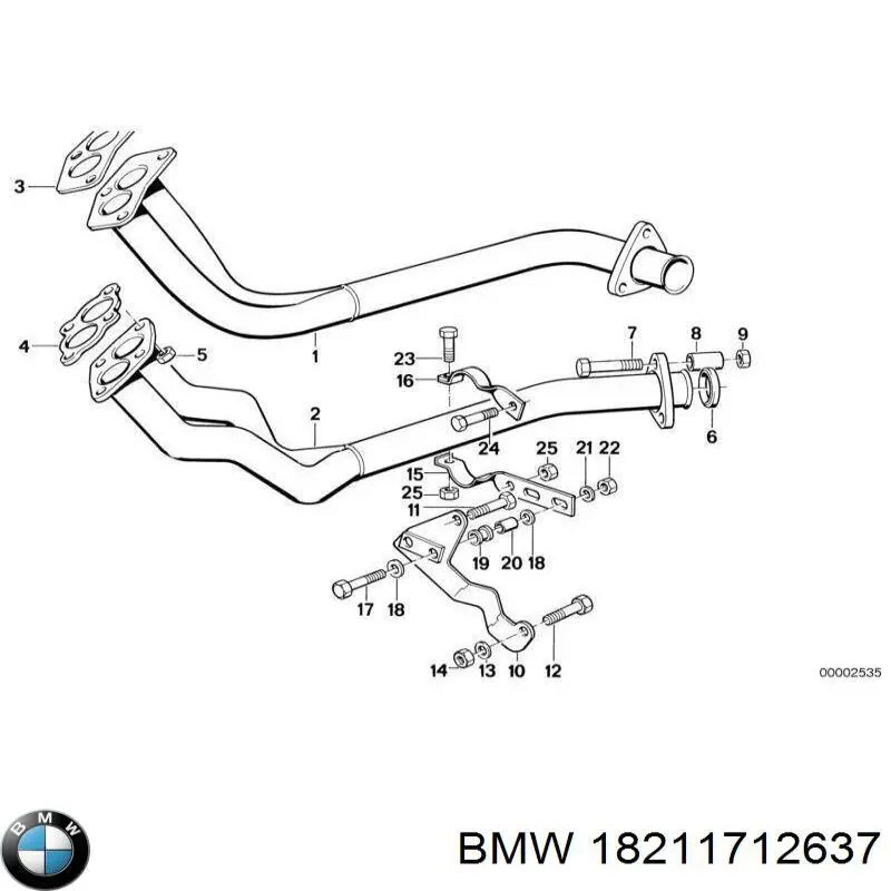Купити 18211712637 BMW 
