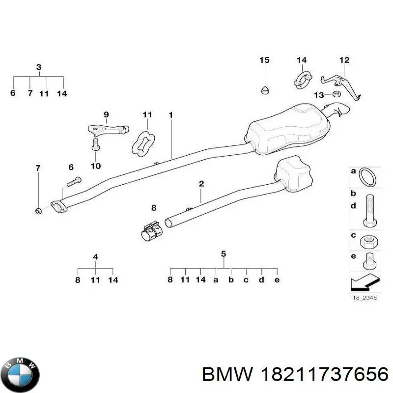 Купити 18211737656 BMW 