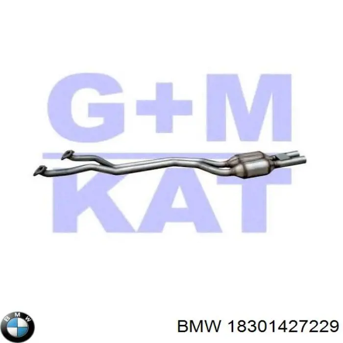 18301427229 BMW Глушник передній