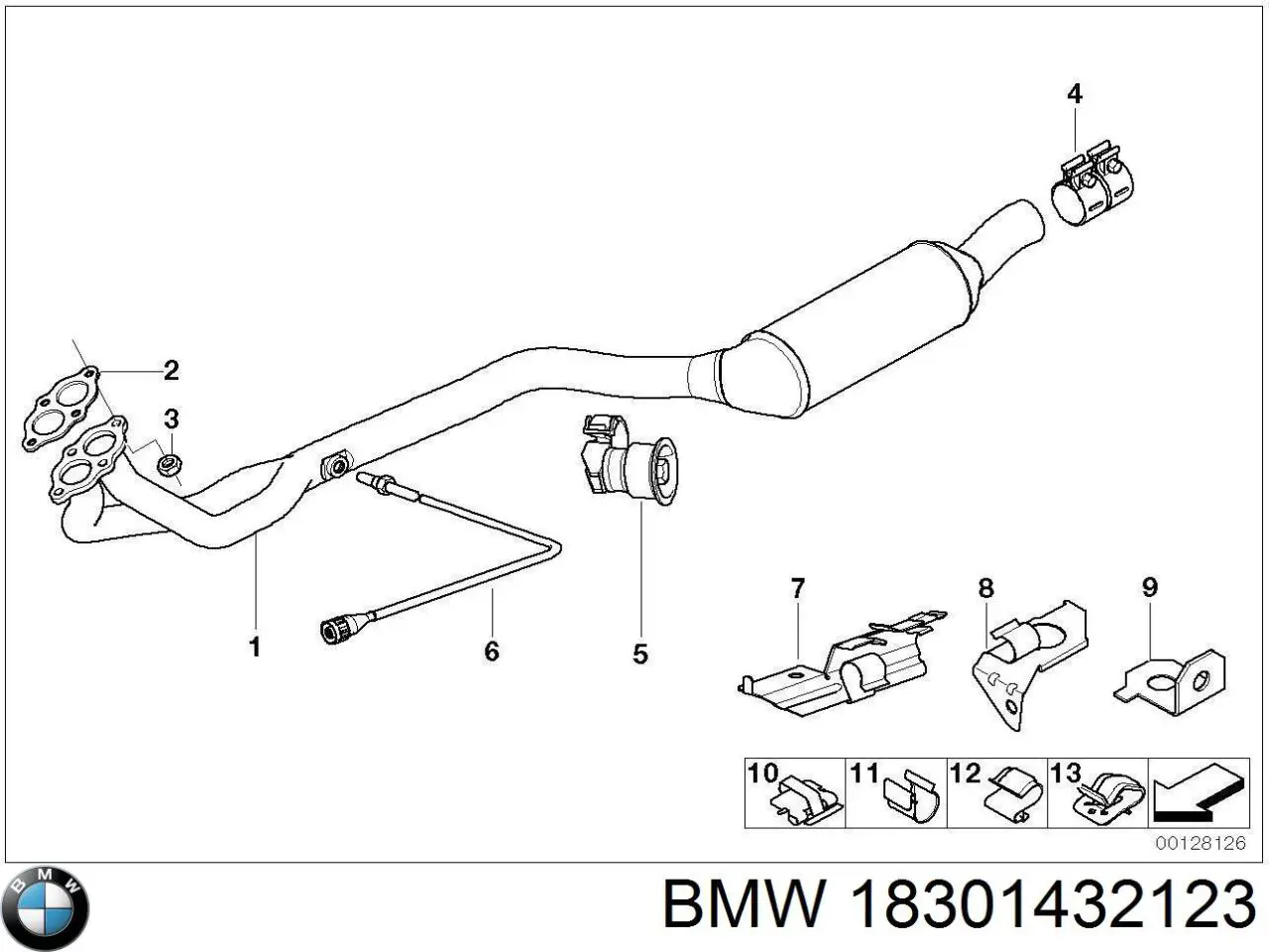 Купити 18301432123 BMW 