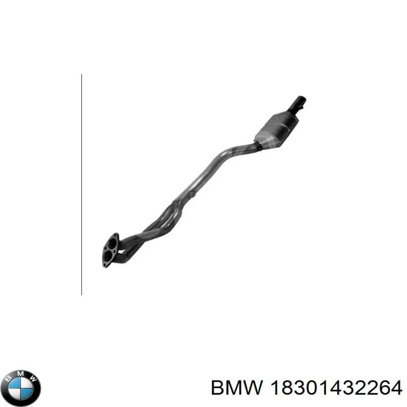 Купити 18301432264 BMW Вихлоп