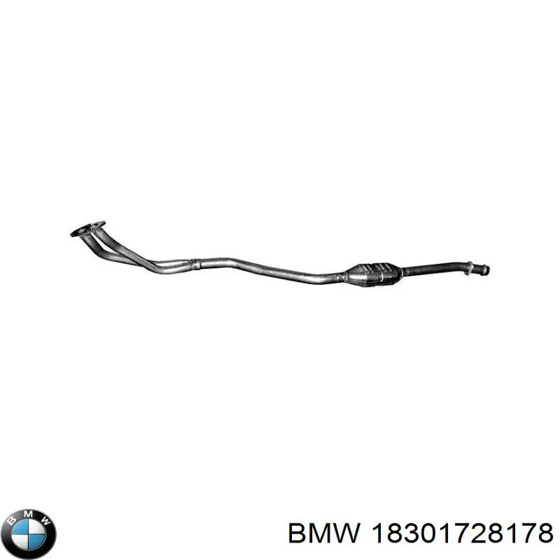 Глушник, передня частина BMW 18301728178 ціна, від 70.33 USD