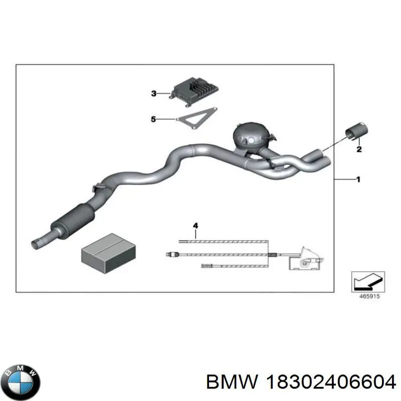 Купити 18302406604 BMW 