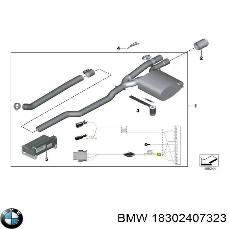  BMW 18302407323 ціна, від 1825.39 USD