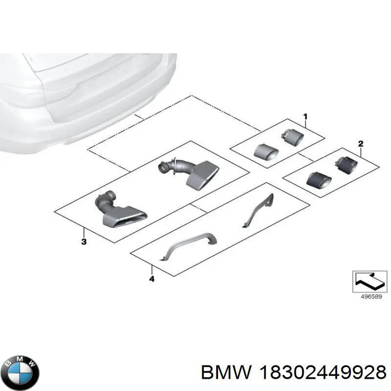  BMW 18302449928 ціна, від 416.58 USD