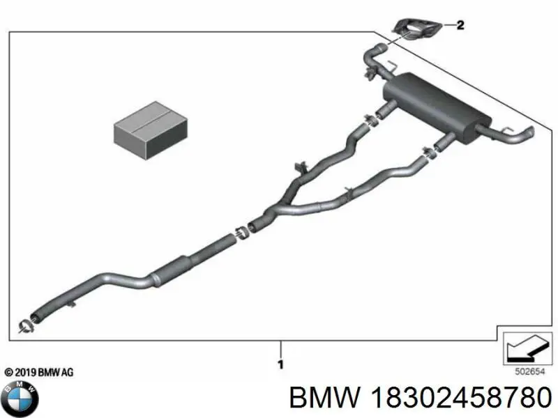  BMW 18302458780 ціна, від 3819.65 USD