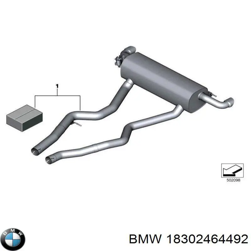  BMW 18302464492 ціна, від 2616.34 USD
