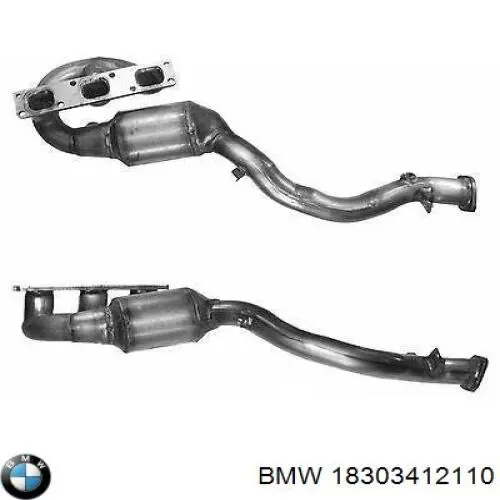 18303412110 BMW Каталітичний нейтралізатор відпрацьованих газів