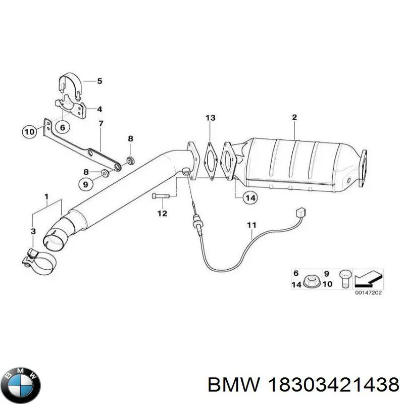  BMW 18303421438 ціна, від 19.00 USD