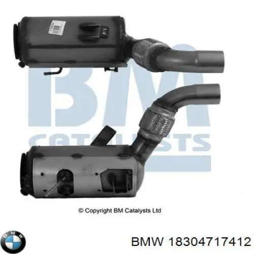 18304717412 BMW Фільтр ДПФ