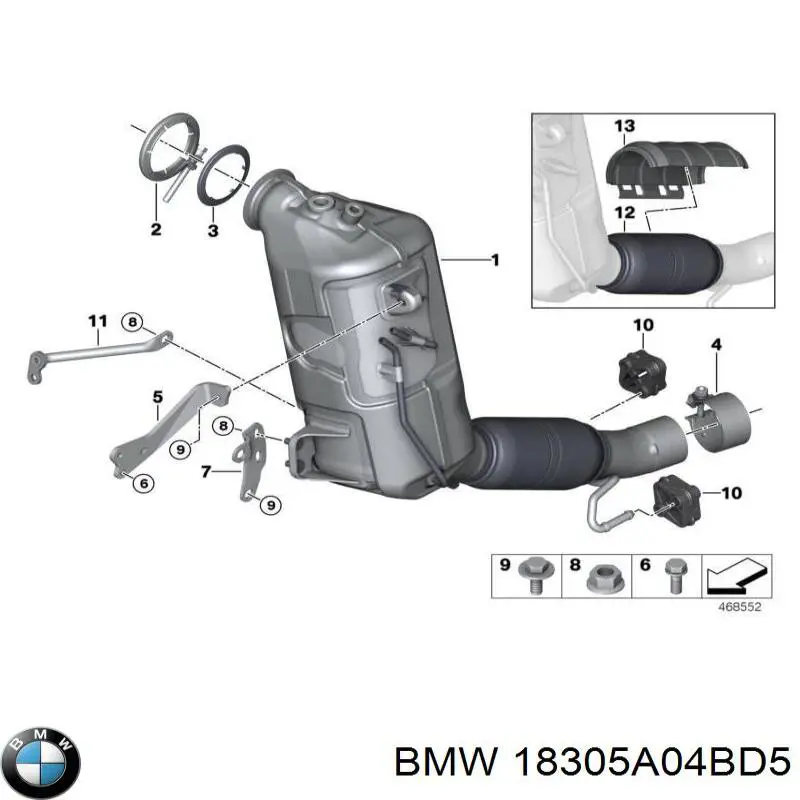  18305A04BD5 BMW
