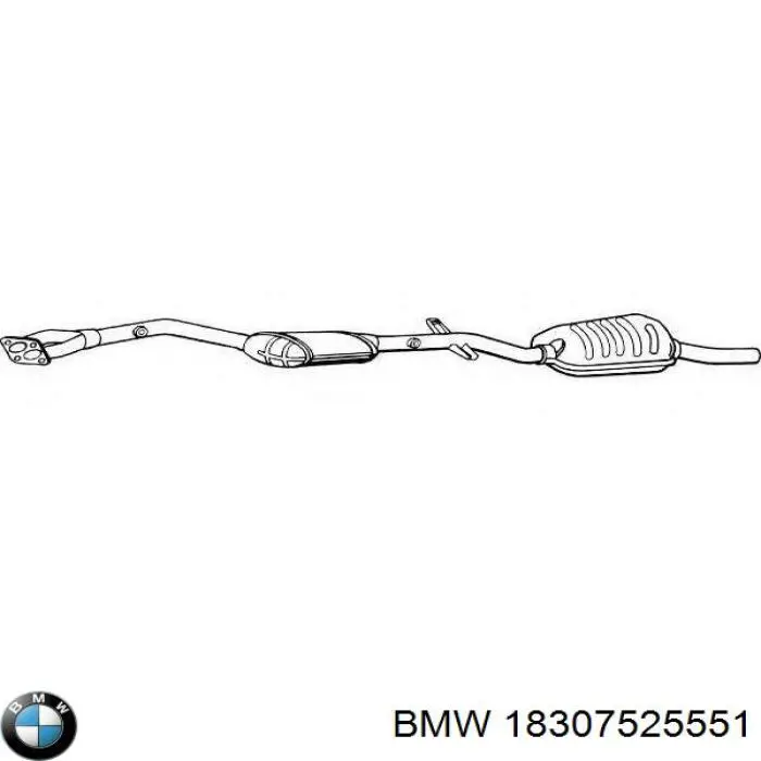  BMW 18307525551 ціна, від 2726.33 USD
