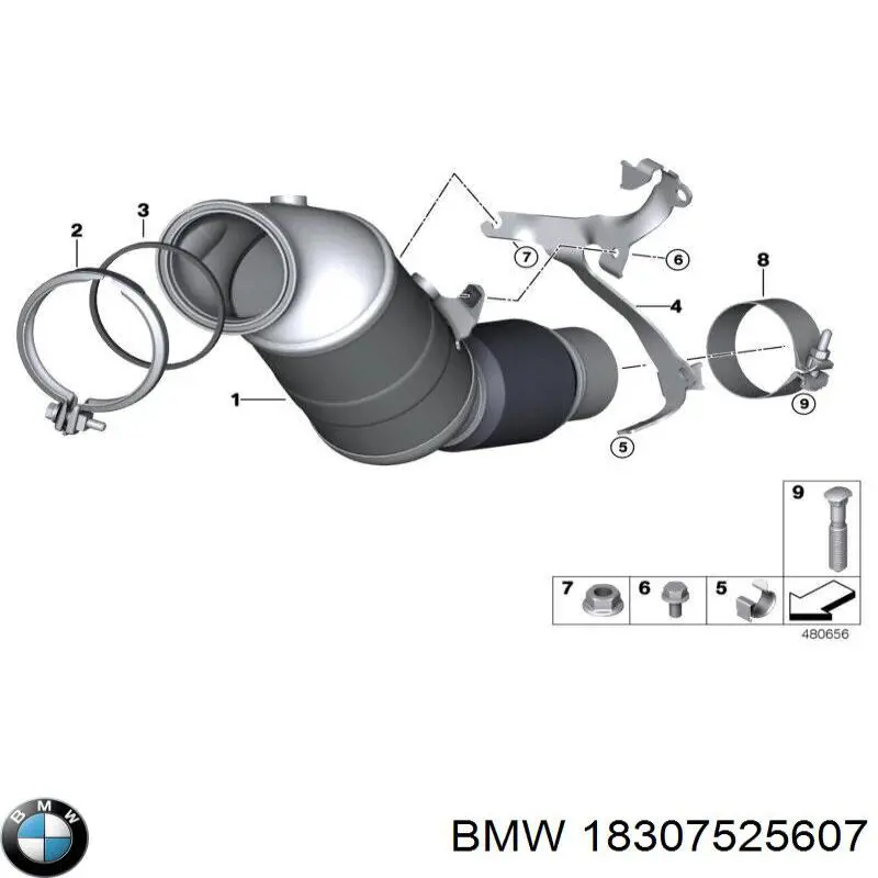  BMW 18307525607 ціна, від 1.80 USD