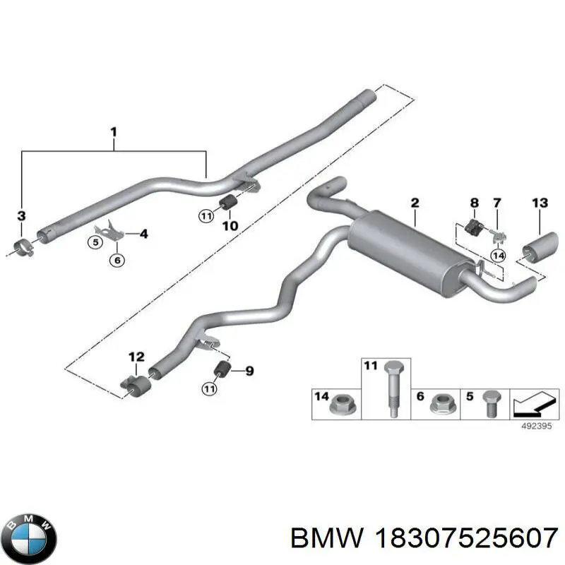  BMW 18307525607 ціна, від 1.80 USD