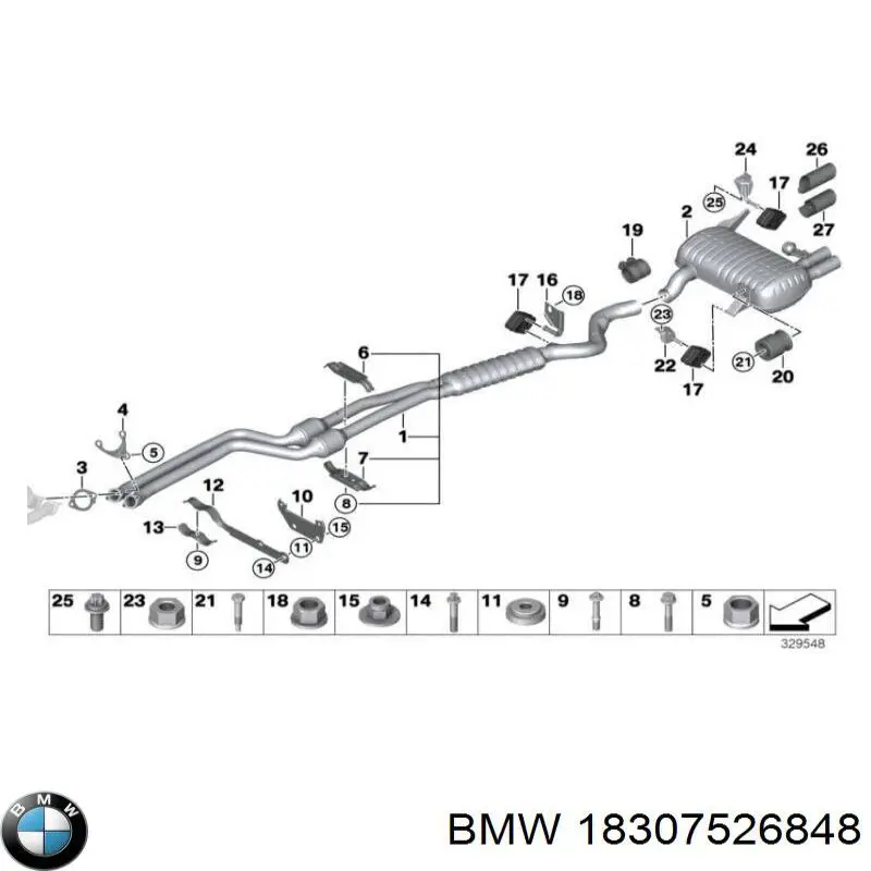 Конденсатор кондиціонера BMW 18307526848 ціна, від 1368.00 UAH