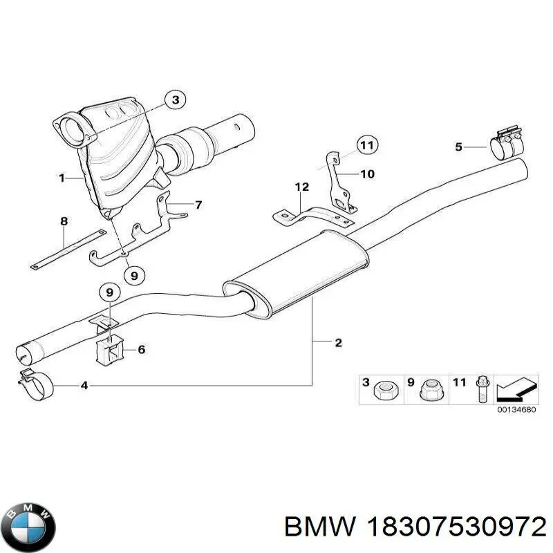  BMW 18307530972 ціна, від 1.41 USD