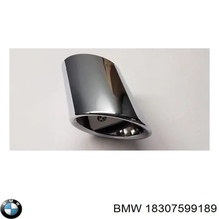 Насадка на глушник на BMW X5 (E70)