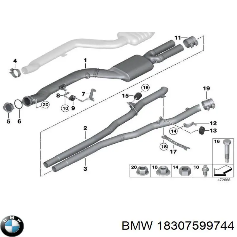 18307599744 BMW 