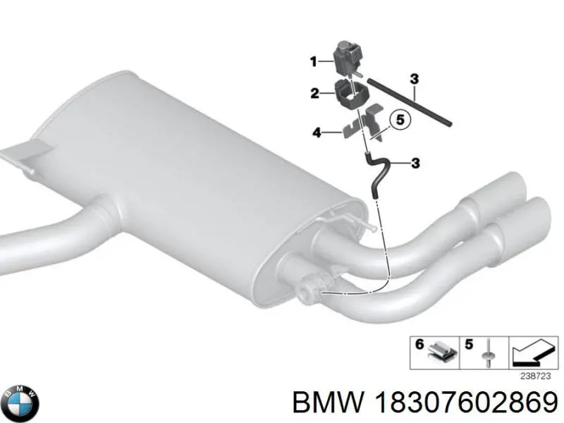  BMW 18307602869 ціна, від 28.82 USD