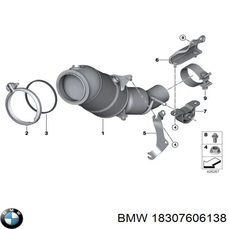 Купити 18307606138 BMW 
