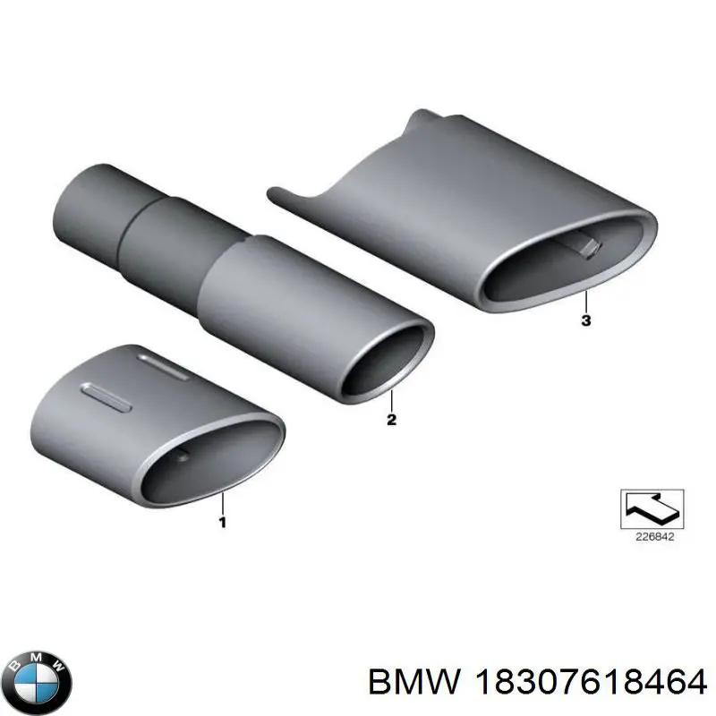 18307618464 BMW Пристрій іскропогашуючий