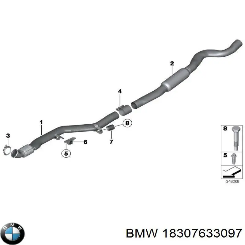 18307633097 BMW Пробка піддона двигуна
