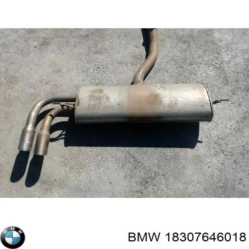 Вихлопна труба BMW 18307646018 ціна, від 88.69 USD