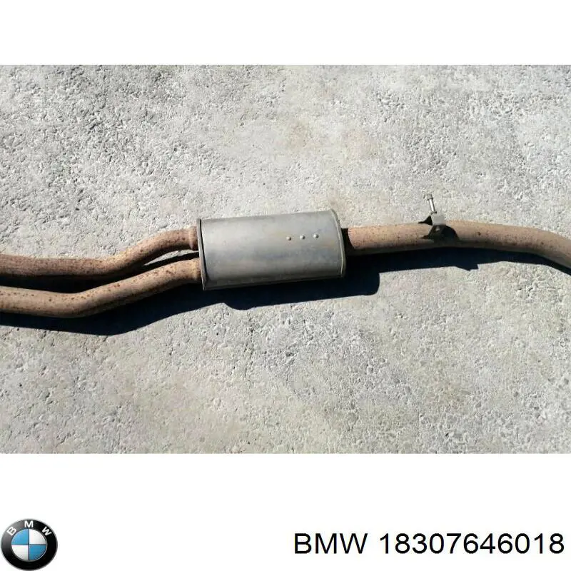 Купити 18307646018 BMW Вихлоп