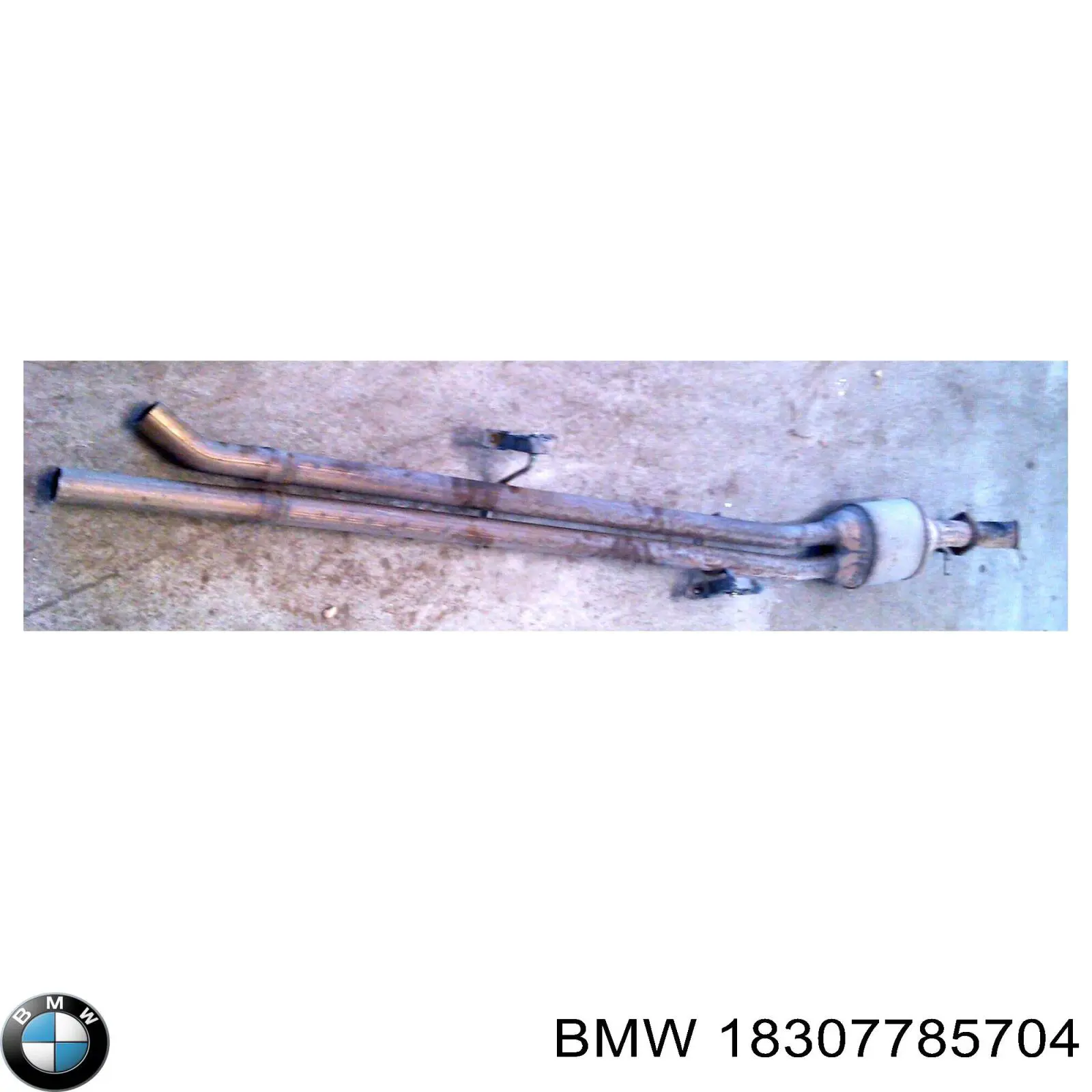 Глушник, передня частина 18307785704 BMW
