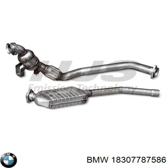 Купити 18307787586 BMW Перетворювач відпрацьованих газів