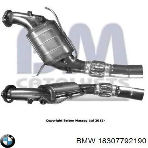 Купити 18307792190 BMW Перетворювач відпрацьованих газів