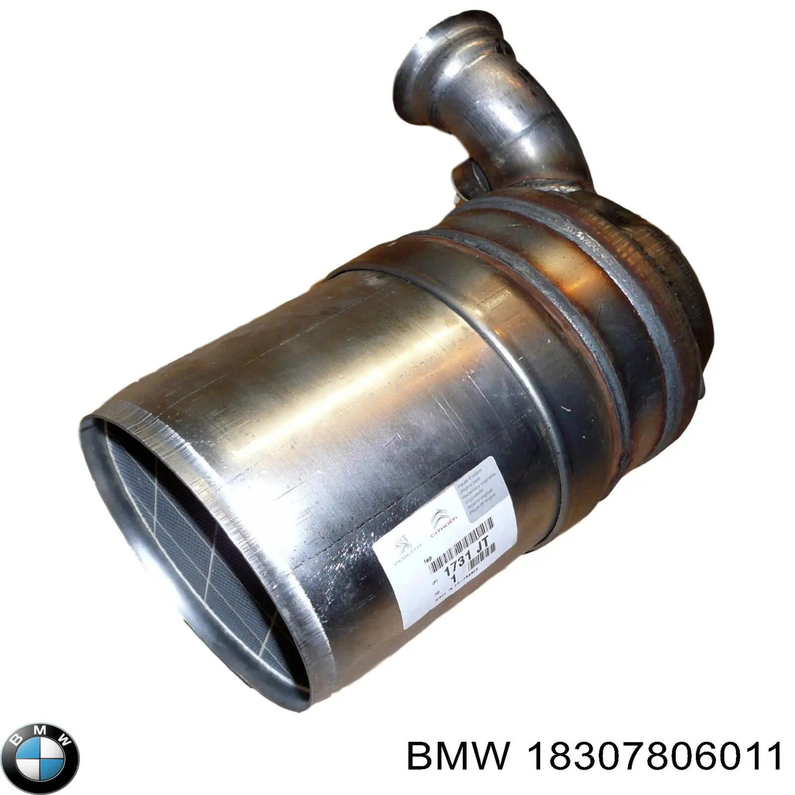Фільтр системи відпрацьованих газів BMW 18307806011 ціна, від 260.62 USD