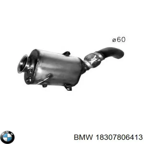 Купити 18307806413 BMW Сажевый фільтр