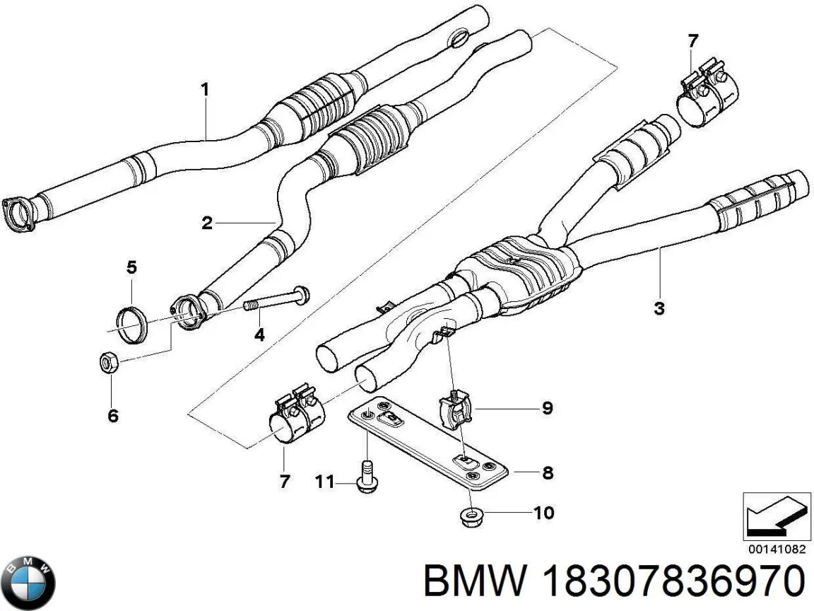 BMW 18307836970 ціна, від 76.51 USD