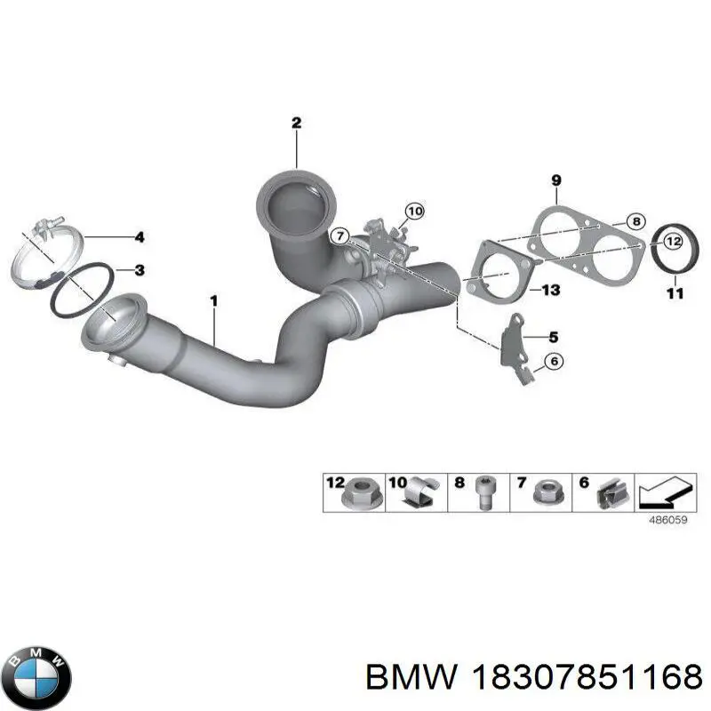Купити 18307851168 BMW Прокладка адаптера маслянного фільтра