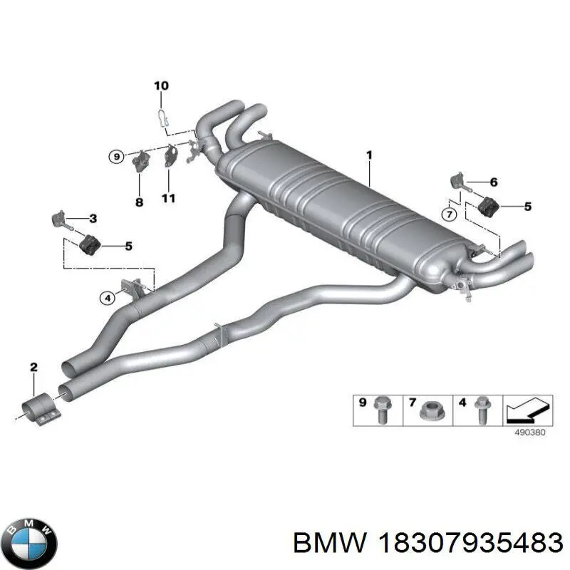 Купити 18307935483 BMW 