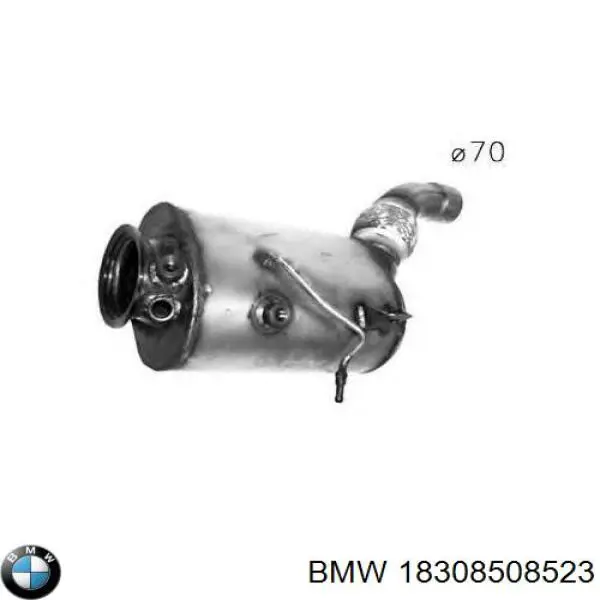 18308508523 BMW фільтр системи відпрацьованих газів