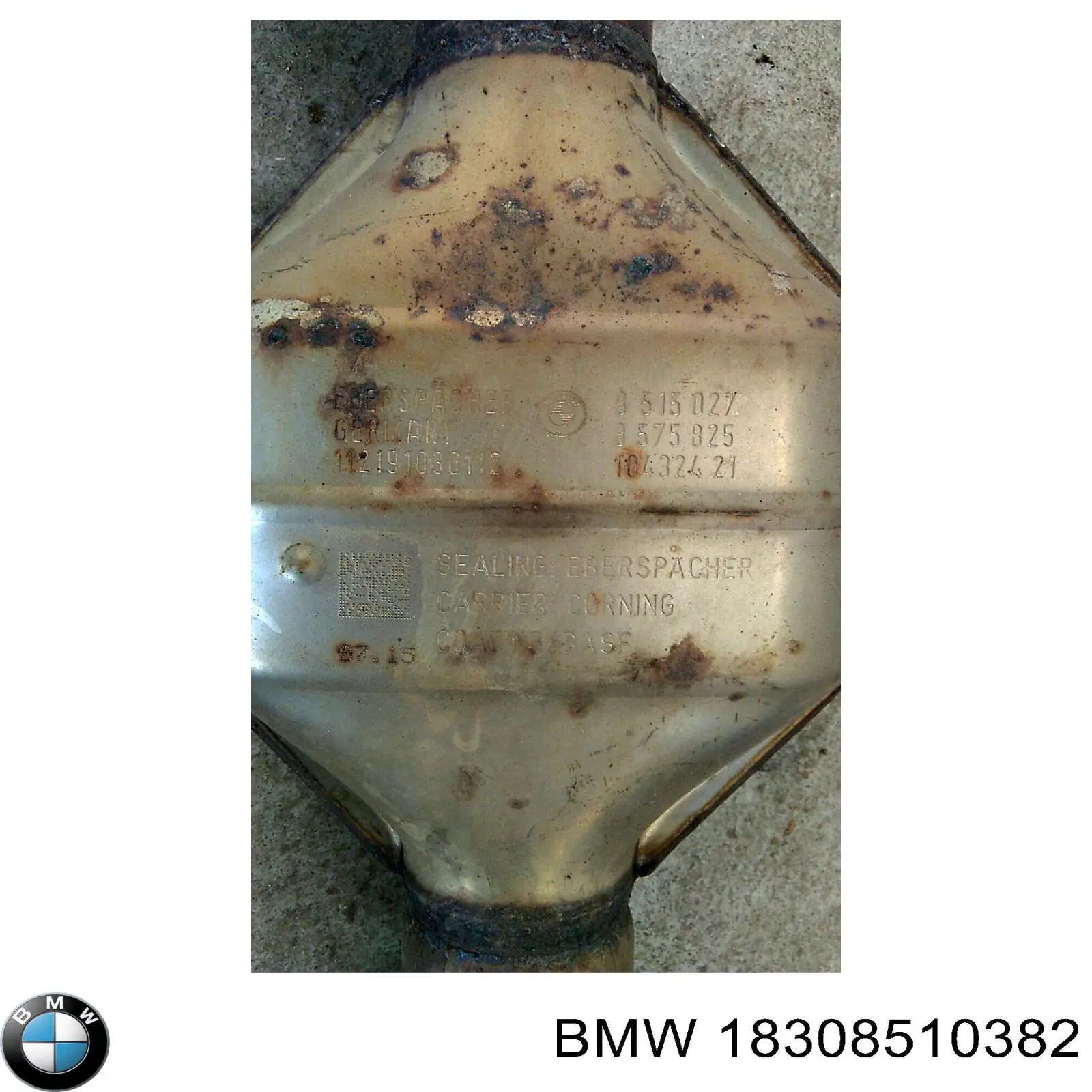 18308510382 BMW Глушник, задня частина