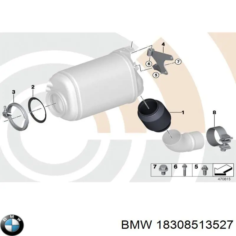 18308513527 BMW Фільтр ДПФ
