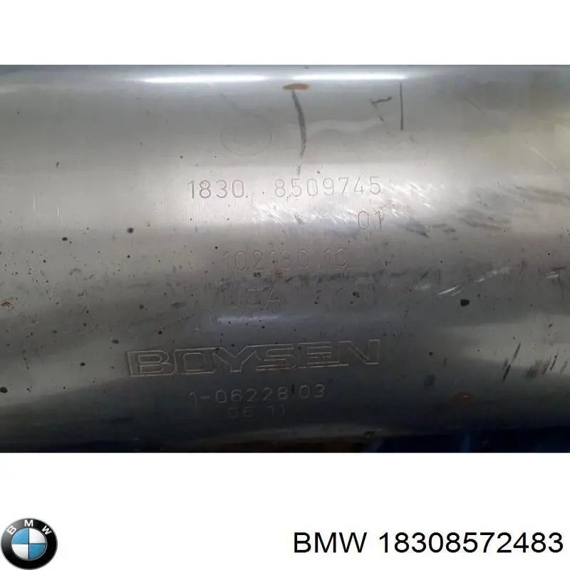 Вихлопна труба BMW 18308572483 ціна, від 316.67 USD