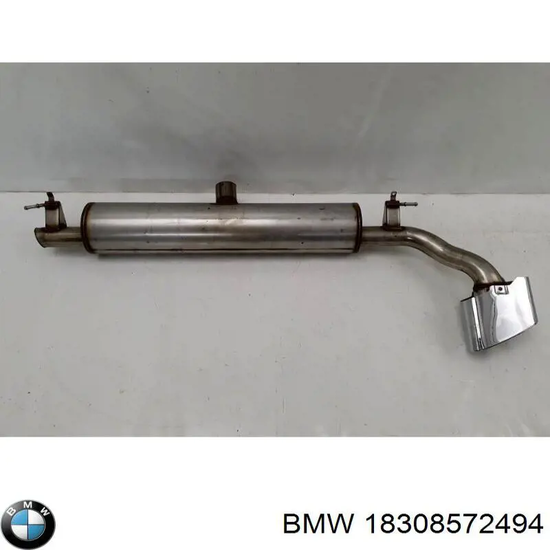 18308572494 BMW Глушник, задня частина