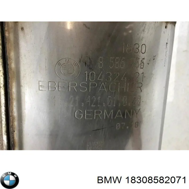 Вихлопна труба BMW 18308582071 ціна, від 633.33 USD