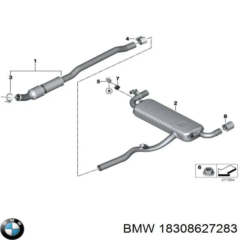 Купити 18308627283 BMW 