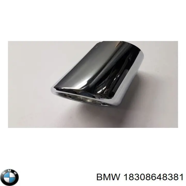 18308648381 BMW Глушник, задня частина