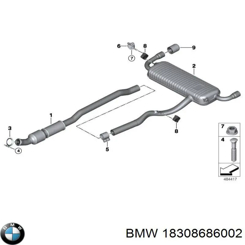18308686002 BMW 